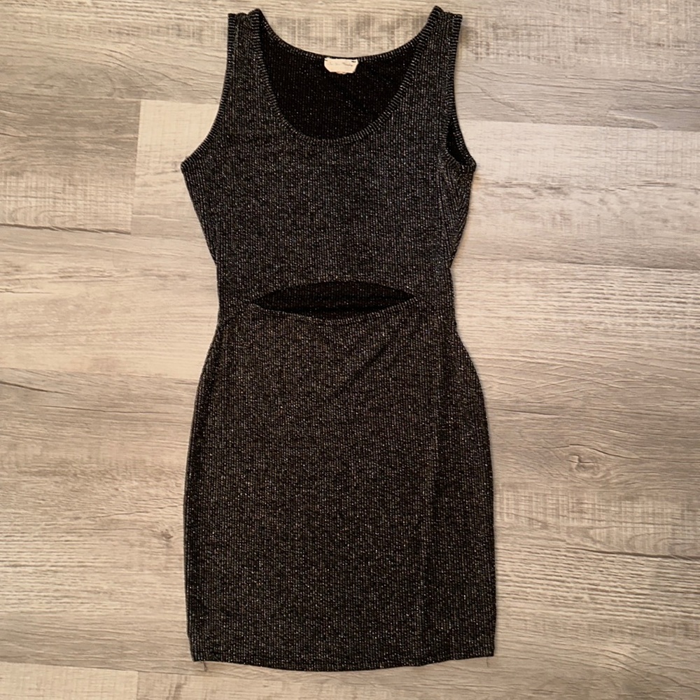 Shimmer mini dress